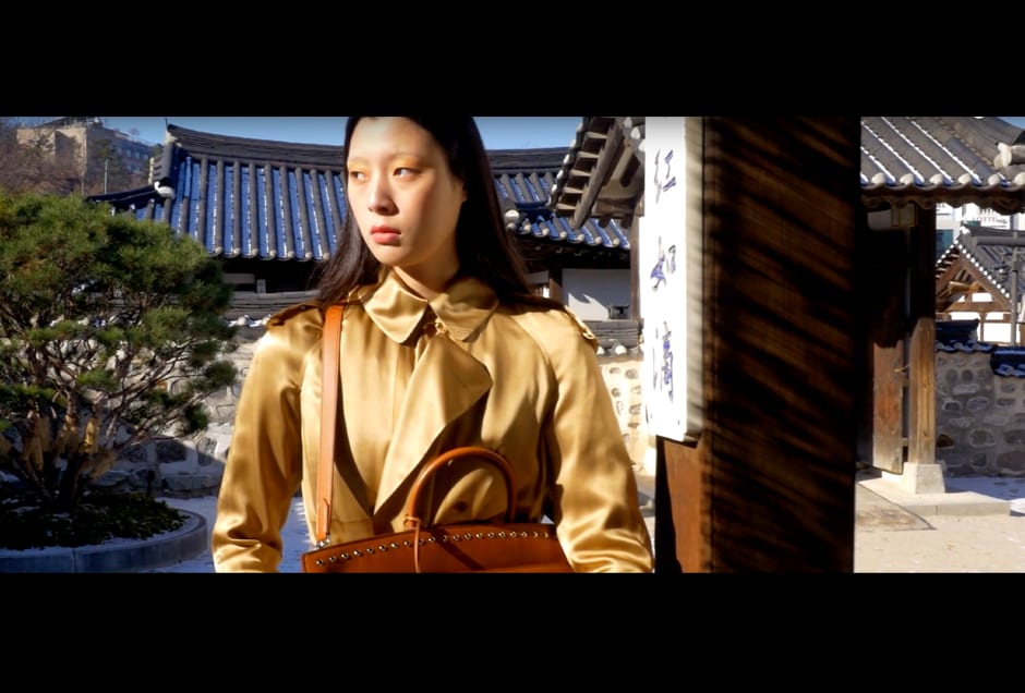 burberry seoul on set