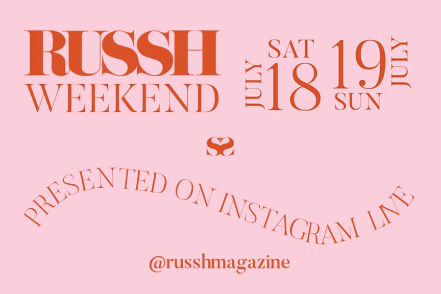 RUSSH Weekend schedule