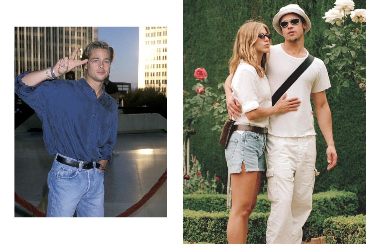 All the ways Brad Pitt was a 90s style icon