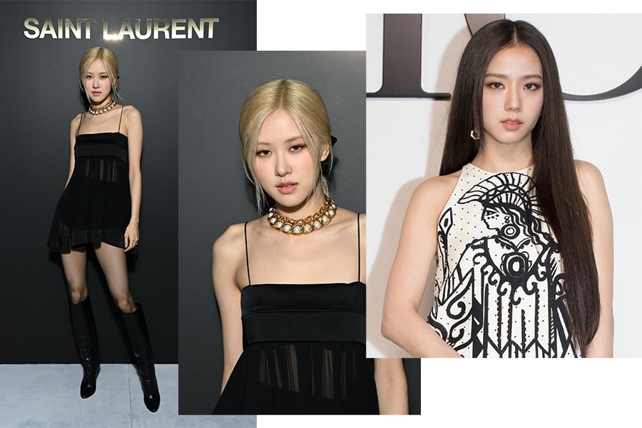 House of K-Pop: BLACKPINK's Rosé and Jisoo are some of the A-list stars at  Paris Fashion Week
