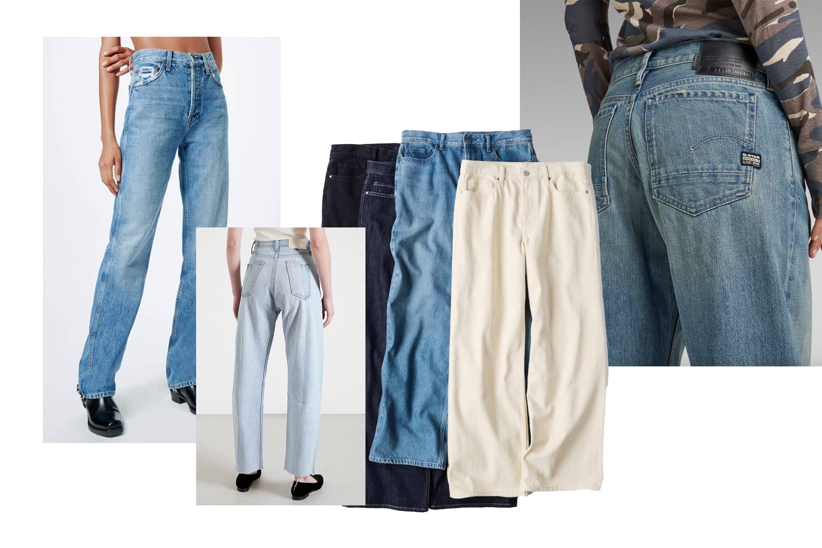 The best relaxed baby blue jeans to add to your wardrobe