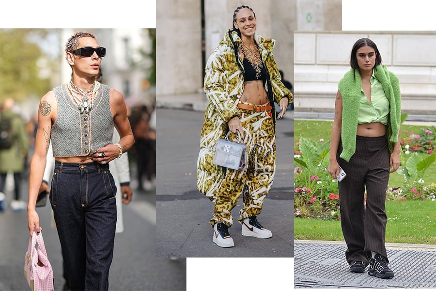 Feast your eyes on all the best street style looks from Paris Fashion Week SS 22