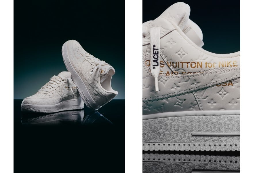 Where to buy the Louis Vuitton x Nike Air Force 1 range by