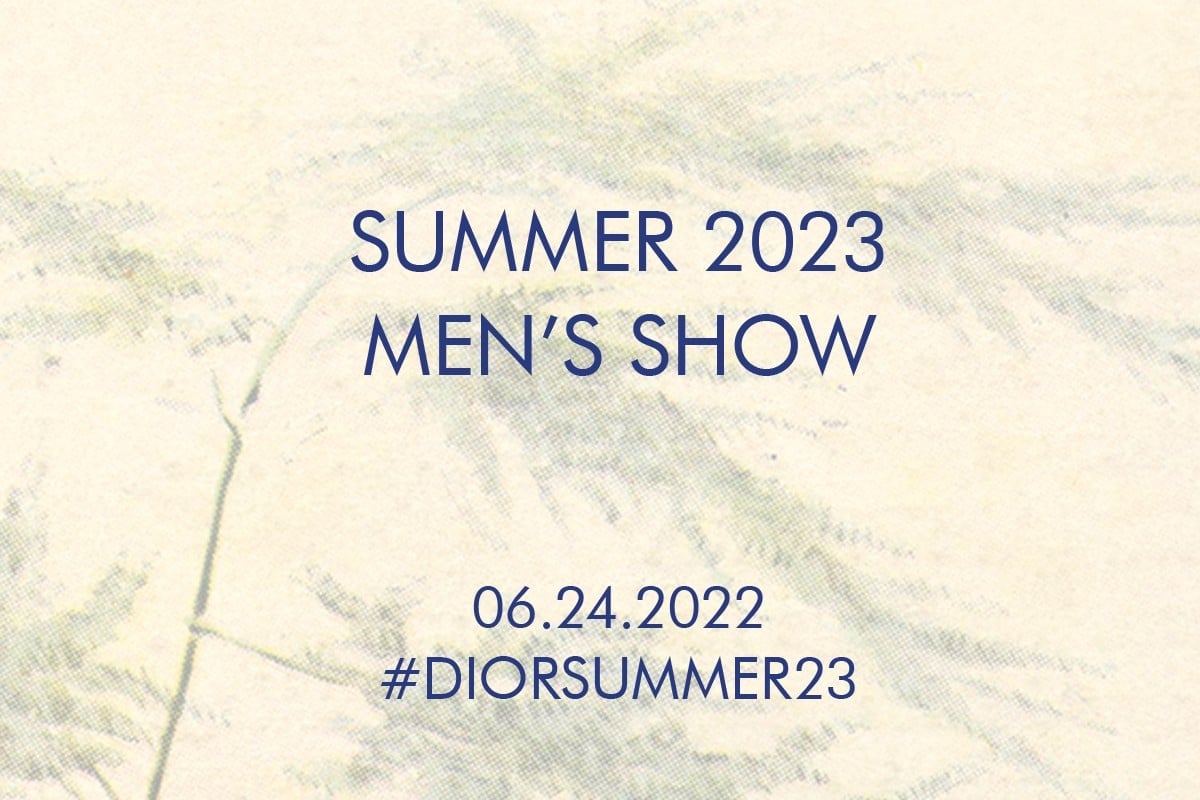 Dior Men Summer 2023 show