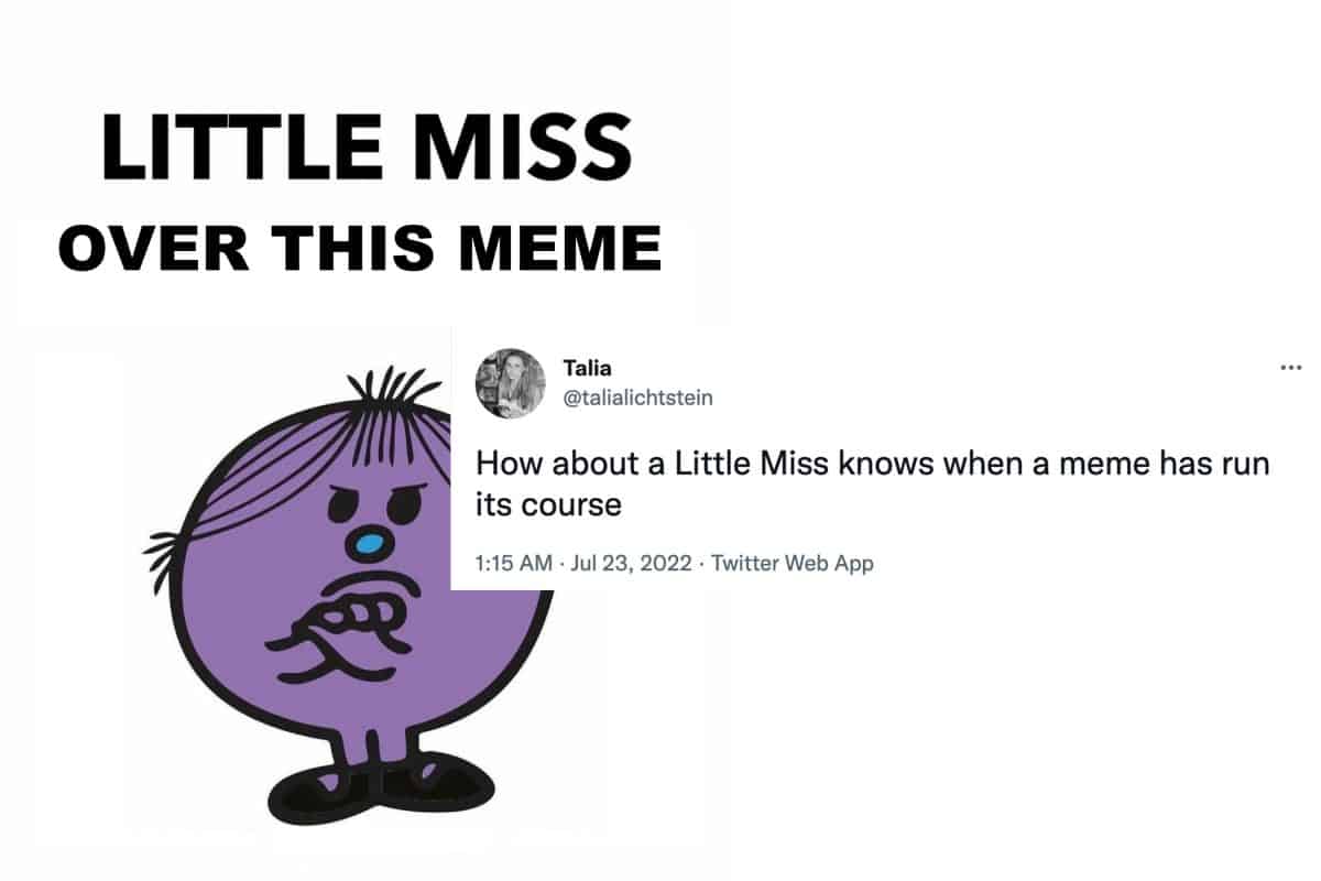 "Little Miss" meme