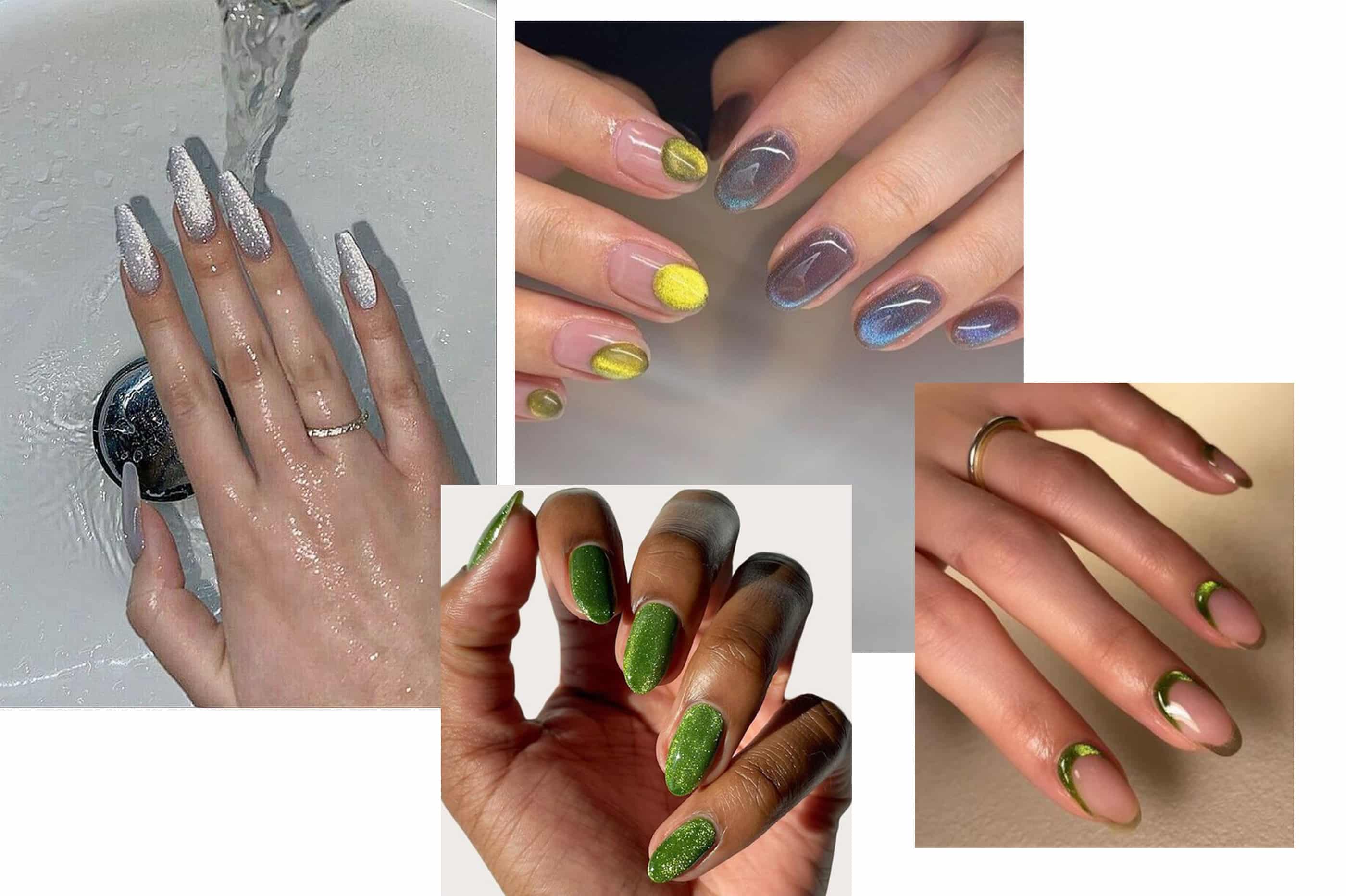 Love the velvet nail trend? Here's how to get a magnetic manicure