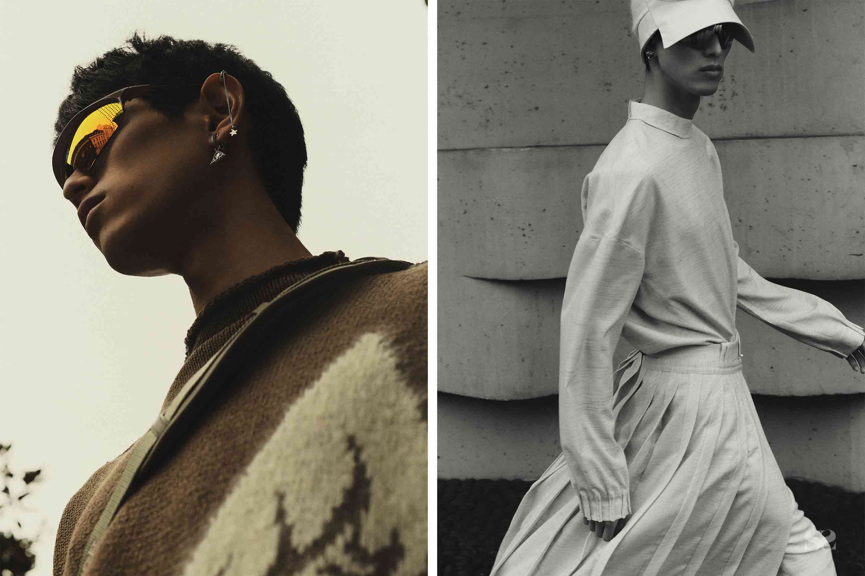 Dior Men pays homage to the peripatetic in the pages of our 'Tempo' issue