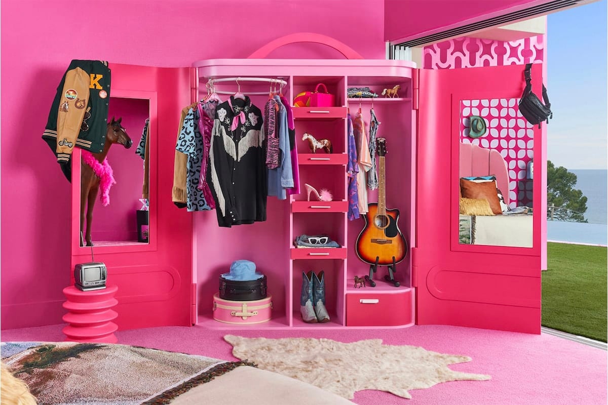 barbie dreamhouse airbnb