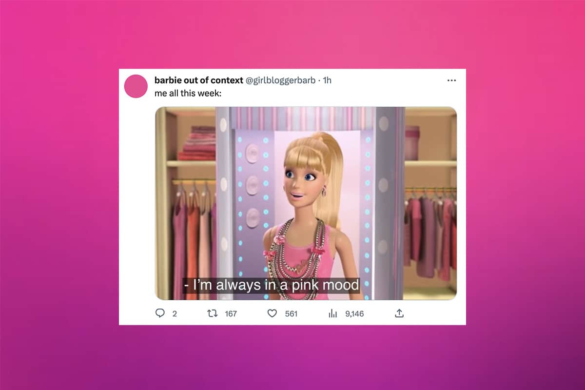 barbie internet reactions