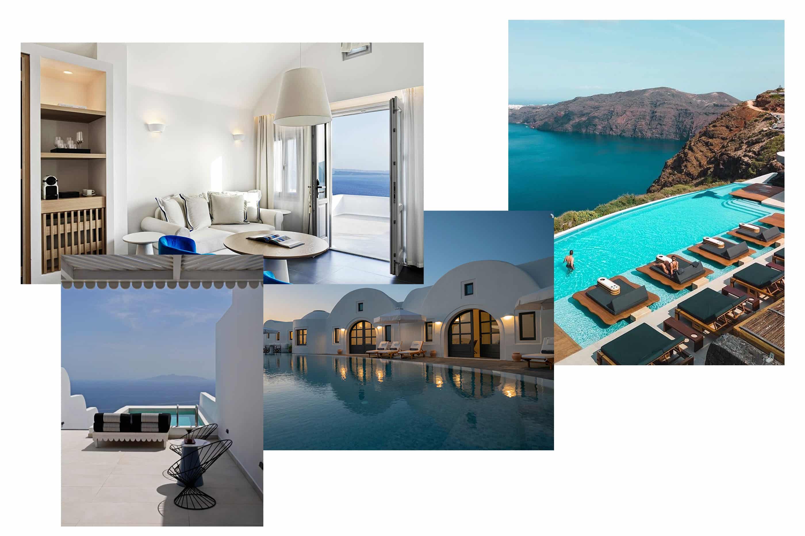 12 of the best hotels to stay in when visiting Santorini, Greece