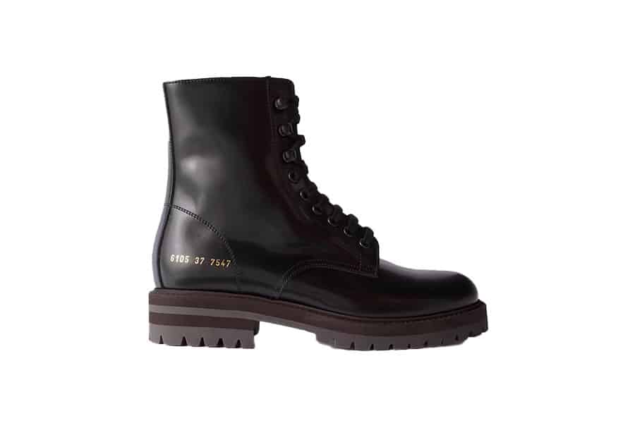 COMMON PROJECTS Leather Combat Boots