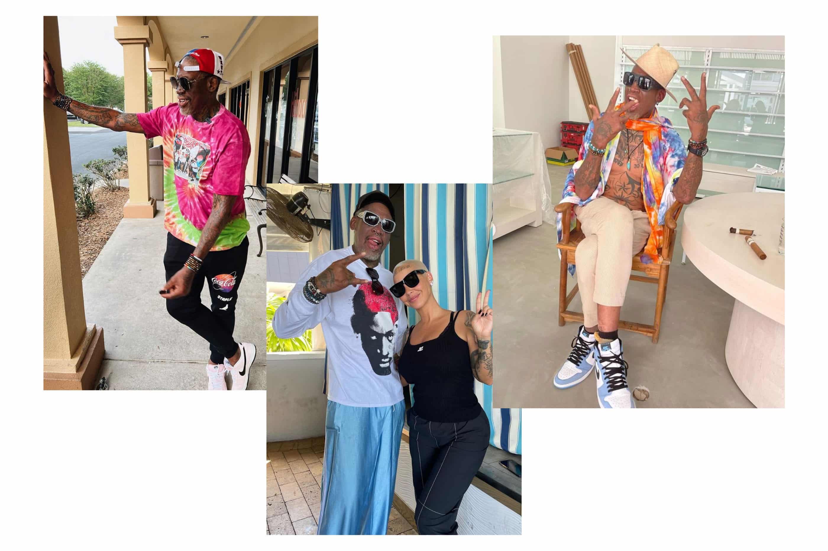 How NBA star Dennis Rodman became the 90s most unexpected style icon
