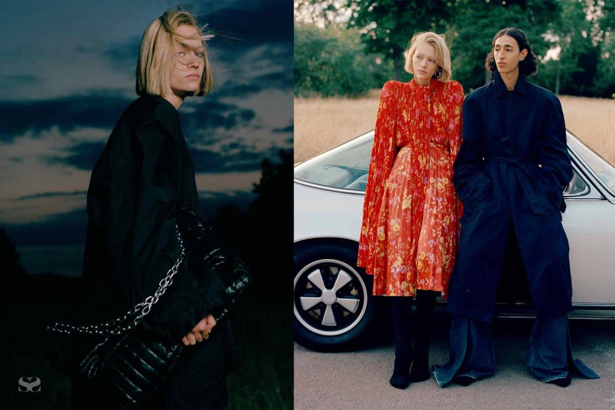 For the September 'Intuition' issue, Balenciaga goes back to basics