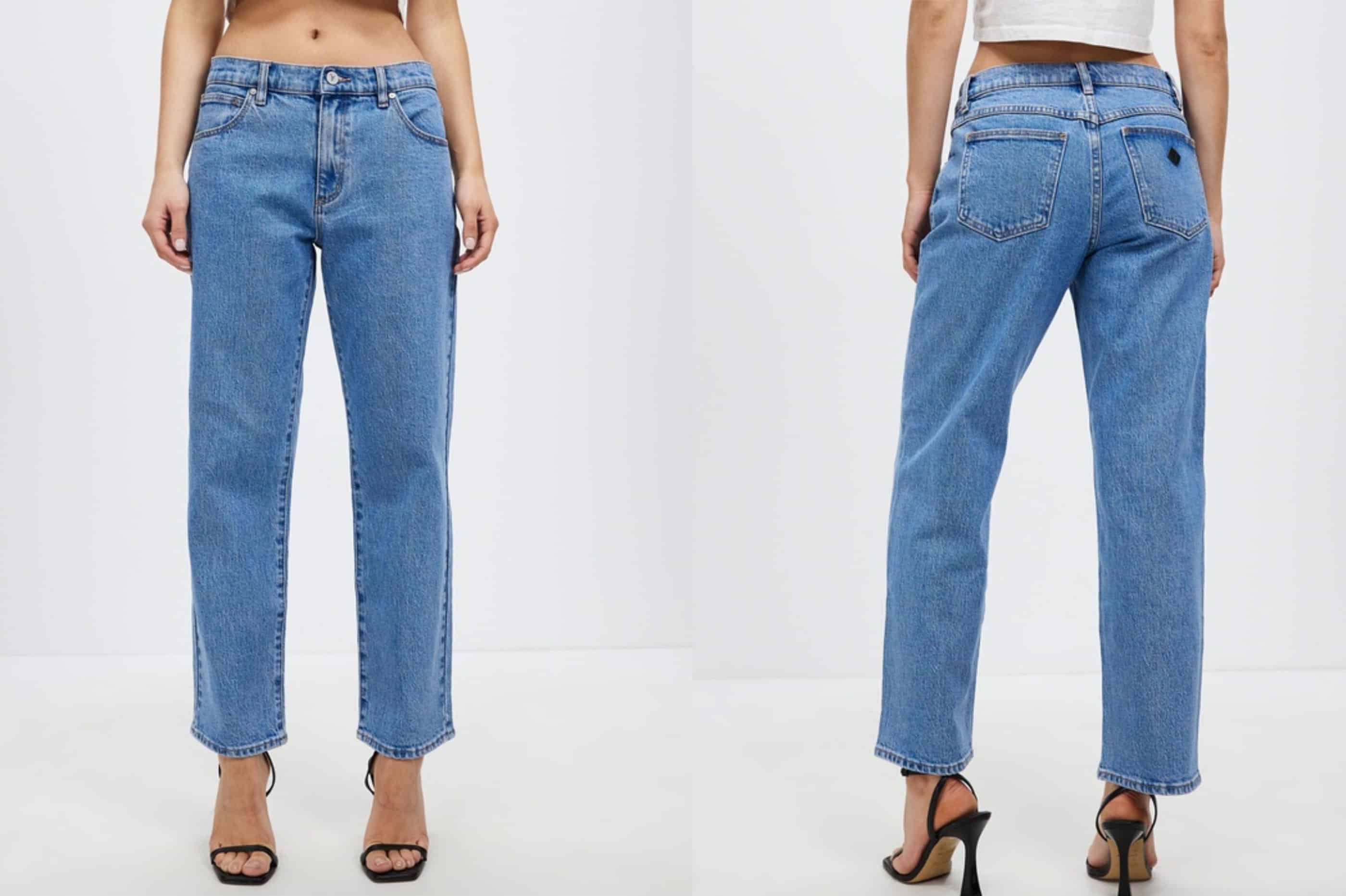 RUSSH round up: the perfect relaxed baby blue jean