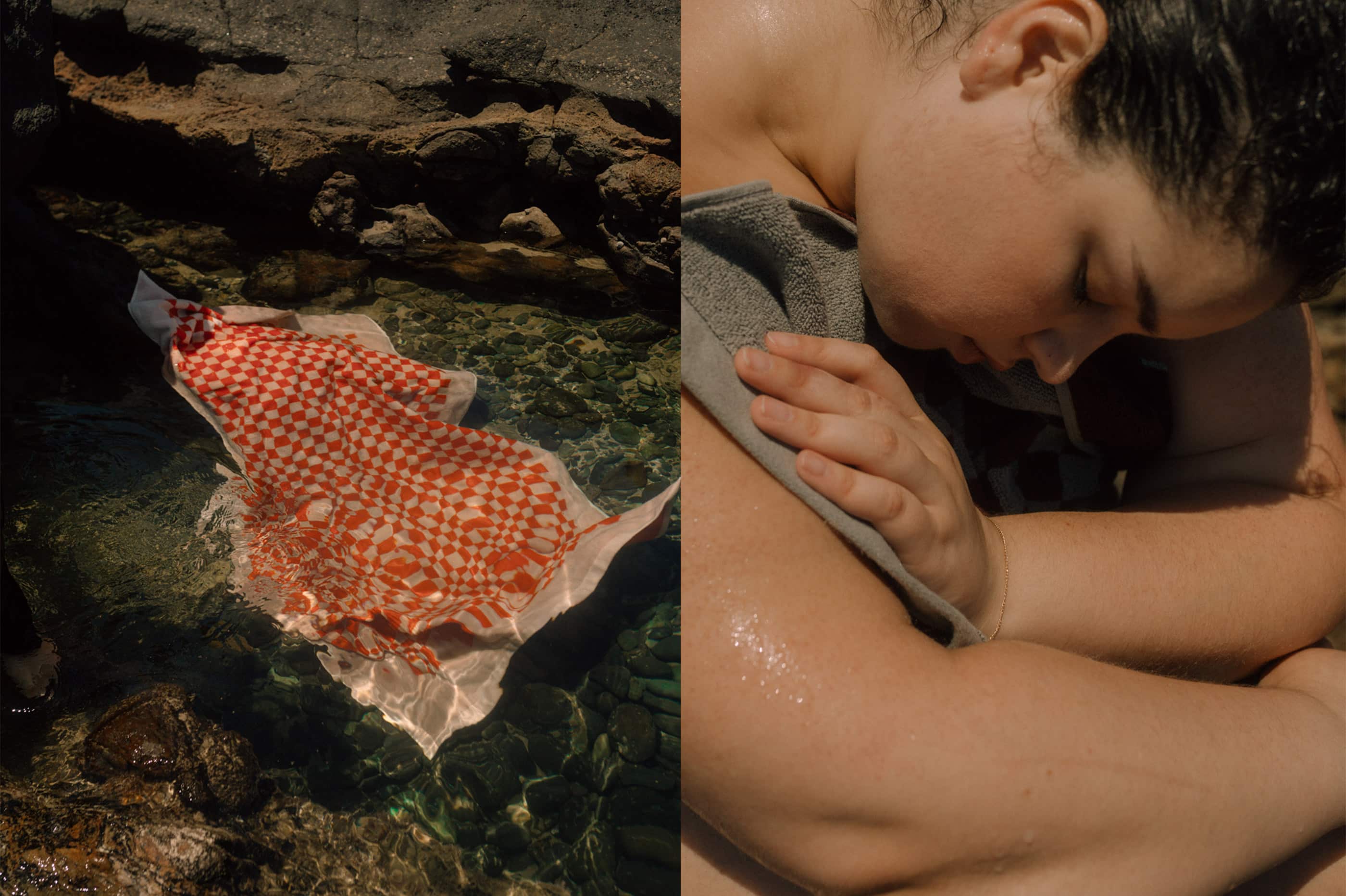 BAINA embrace the ritual of outdoor bathing in the latest instalment of their visual series
