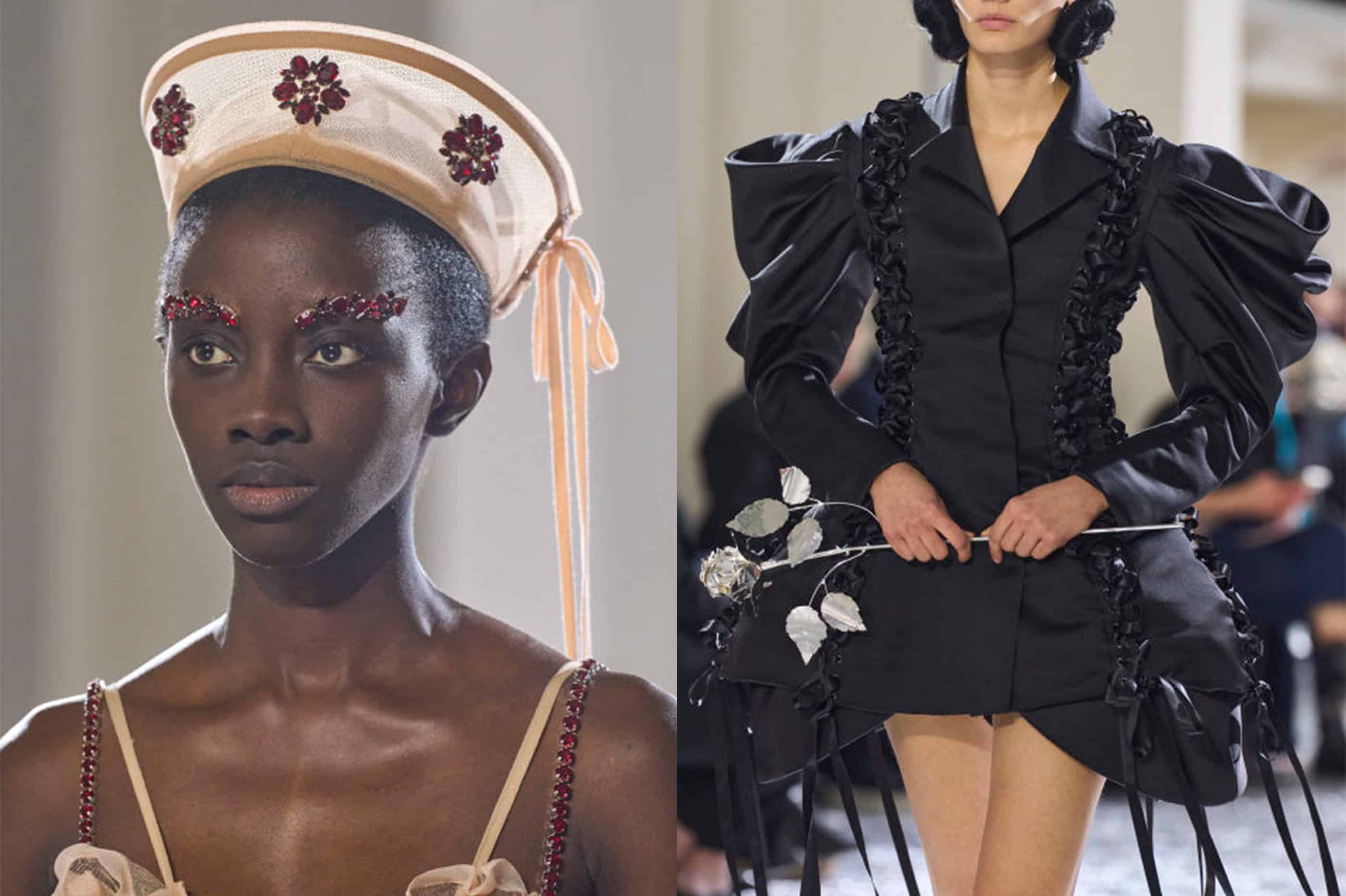 Simone Rocha delivers a 19th-century inspired Jean Paul Gaultier couture collection