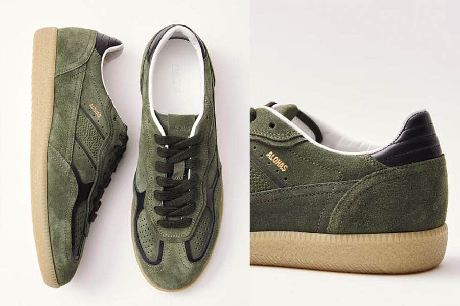 ALOHAS Tb.490 sneakers in khaki green
