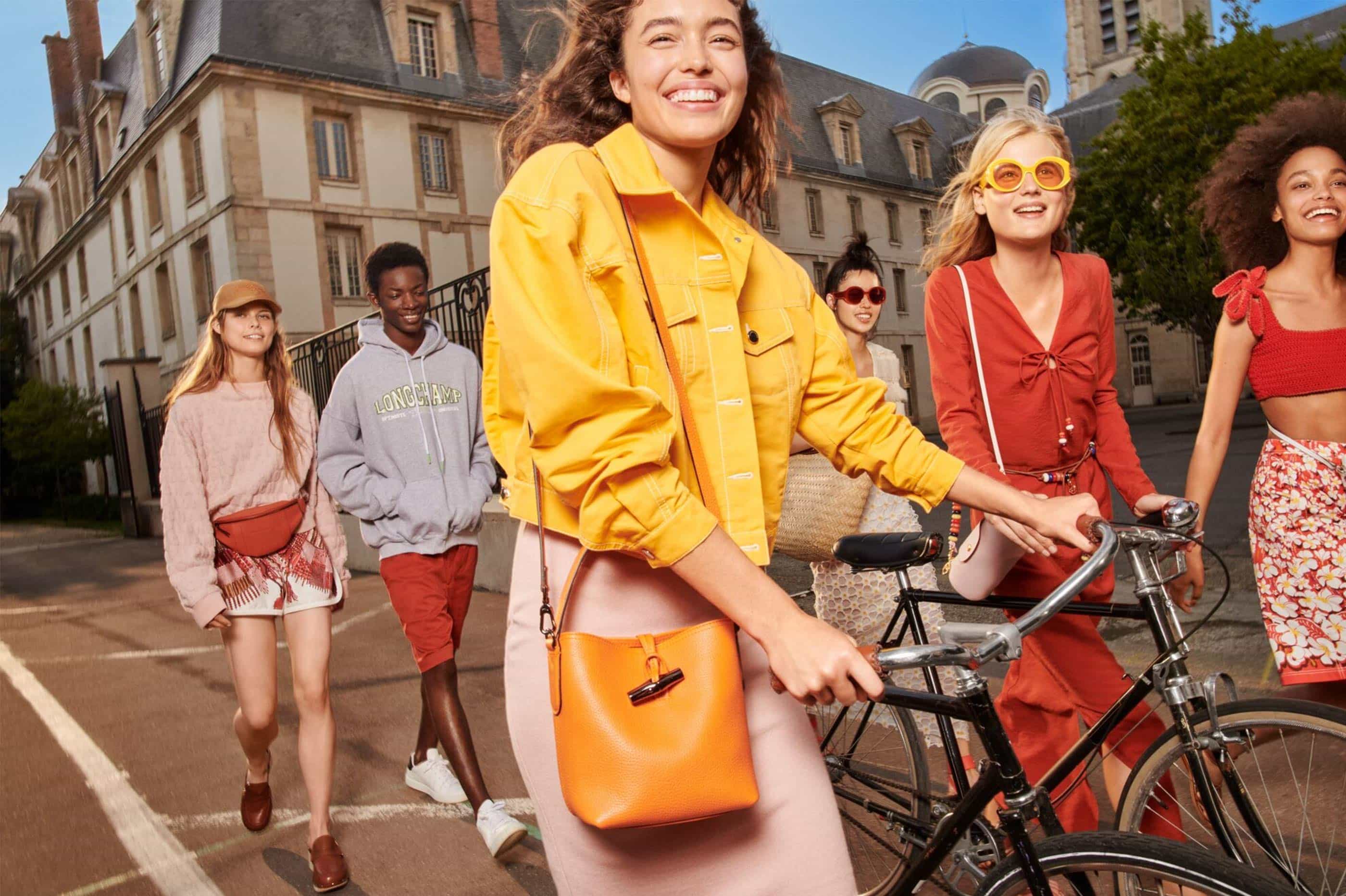 Elaine Constantine captures the colourful joie de vivre of youth for Longchamp