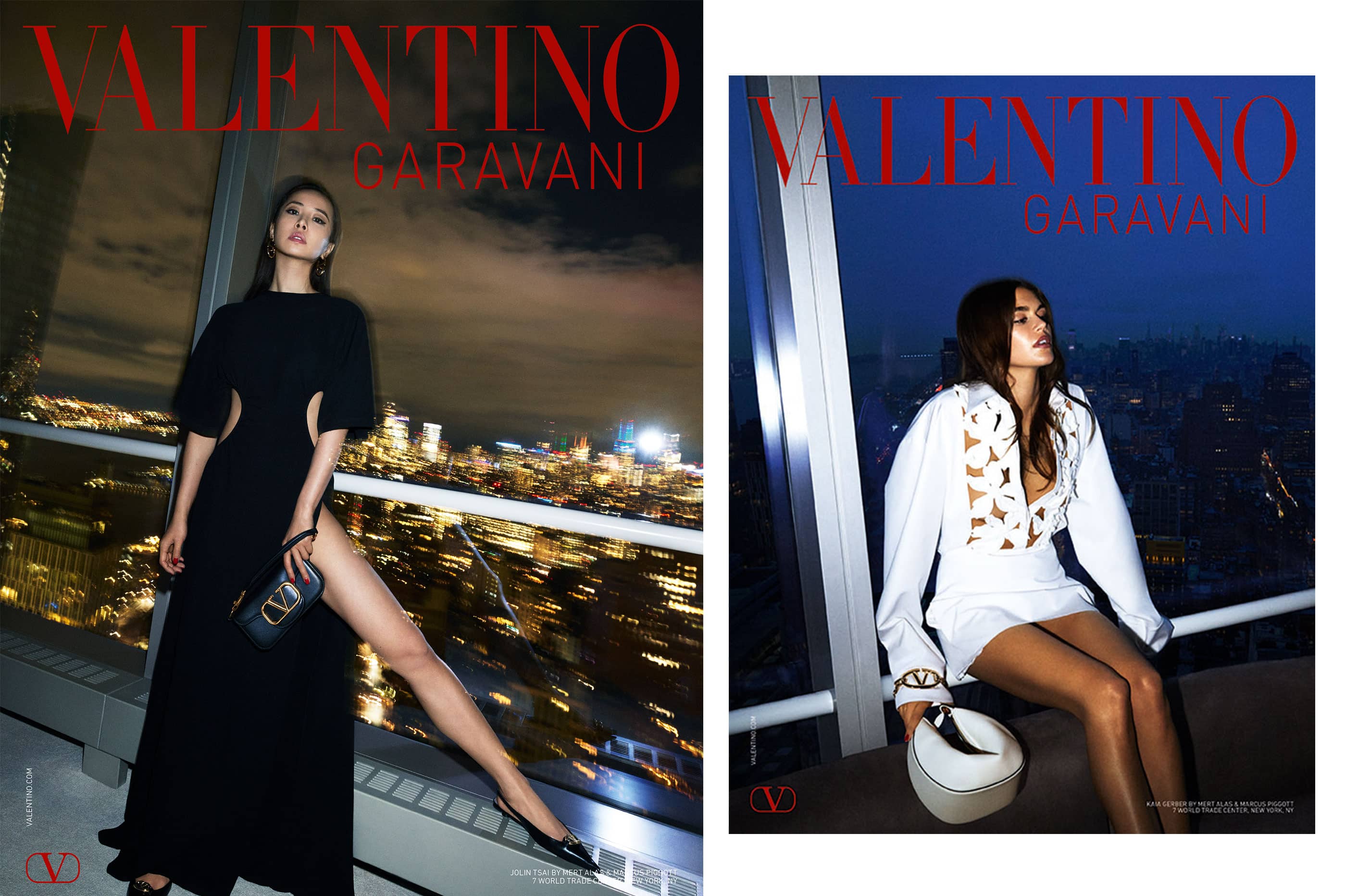 Kaia Gerber stars in Valentino L'Ecole SS24 campaign