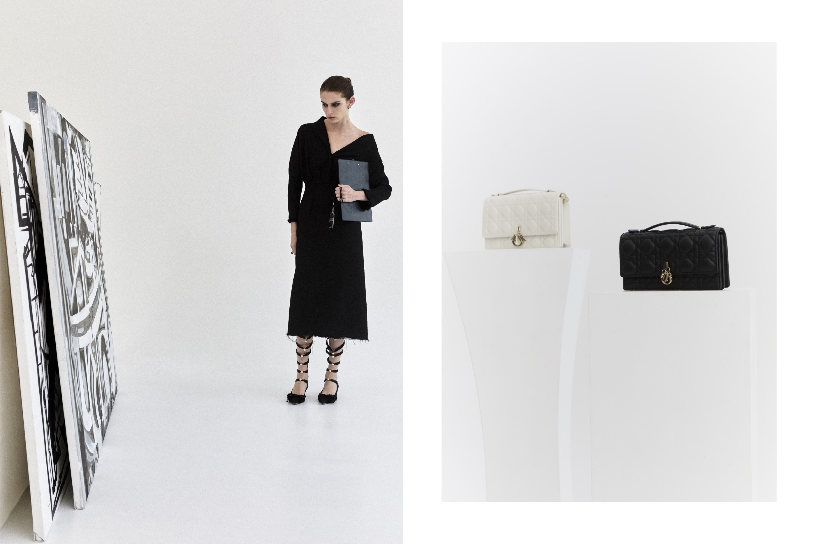 In Maria Grazia's Chiuri's vision of Dior SS24, fashion and femininity converge on the same canvas