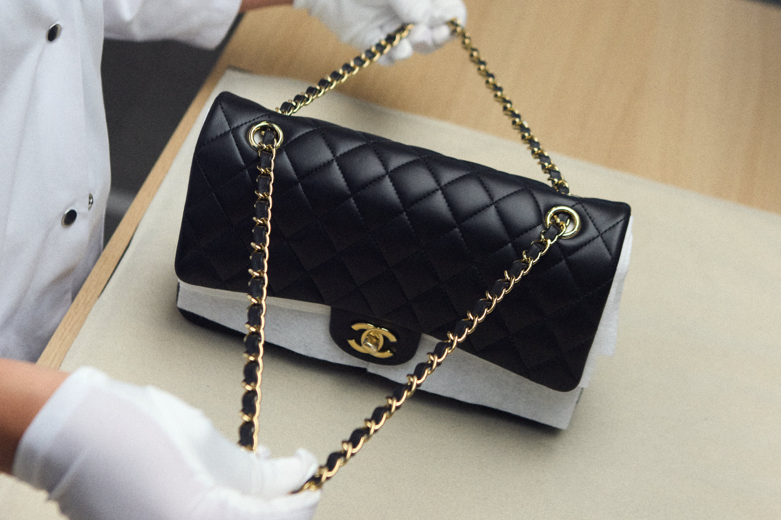 An exclusive look inside CHANEL's classic bag atelier, Verneuil-en-Halatte